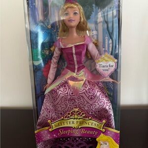 Glitter Princess Sleeping Beauty Doll